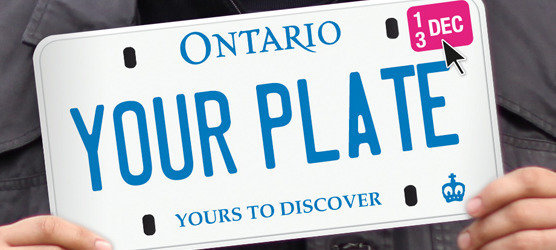 Ontario Eliminating Licence Plate Renewal Fees and Stickers